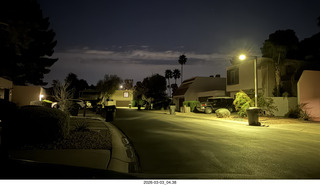 my street at night - Pleasant Run