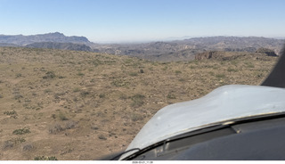 aerial - flight back from Grapevine to Mesa