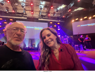 Arizona Musicfest - Three American Troubadours - cell phone lights