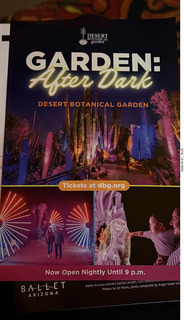 Phoenix Orpheum Theater - Ballet Arizona - Cacti and Other Works - program