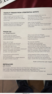 Phoenix Trinity Episcopal Cathedral - Phoenix Chorale and Floriani - Chant and Polyphony - program