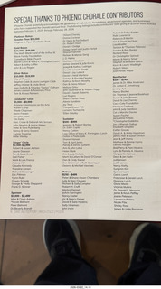 Phoenix Trinity Episcopal Cathedral - Phoenix Chorale and Floriani - Chant and Polyphony - program