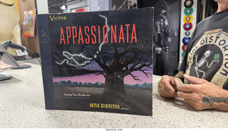 actual record album - Appassionata - Artur Rubinstein - shellac 78RPM