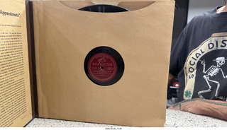actual record album - Appassionata - Artur Rubinstein - shellac 78RPM