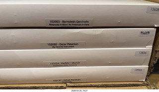 box of ReVox Horch House master-dub tapes