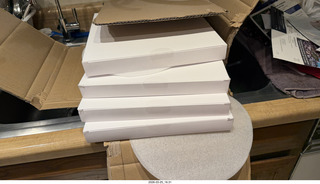 box of ReVox Horch House master-dub tapes