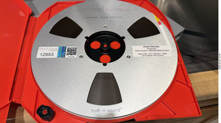 box of ReVox Horch House master-dub tapes