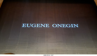 99 a2v. New York City - Lincoln Center - Metropolitan Opera - Eugene Onegin