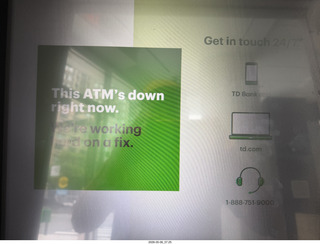 2 a2v. It just worked for me. Now This ATM's down right now. It was up a minute later.