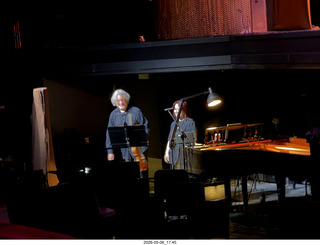 280 a2v. New York City Ballet musicians (violin and piano)