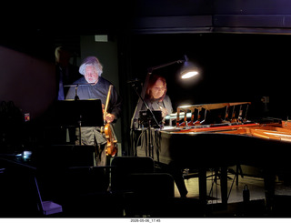 281 a2v. New York City Ballet musicians (violin and piano)