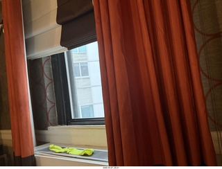 1 a2v. New York City - Empire Hotel - socks on the vent
