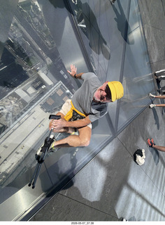 48 a2v. New York City - Edge looking down + Adam
