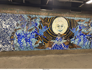161 a2v. New York City - subway station mural