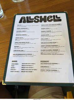 Brooklyn - restaurant menu