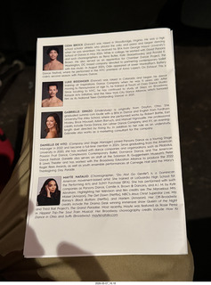 5 a2v. New York Cithy - Joyce Theater - Dave Parsons dance program