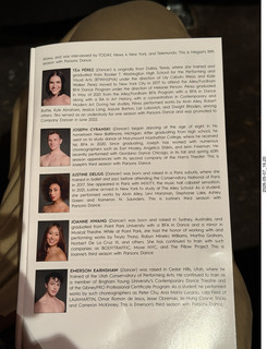 9 a2v. New York Cithy - Joyce Theater - Dave Parsons dance program