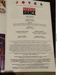 10 a2v. New York Cithy - Joyce Theater - Dave Parsons dance program