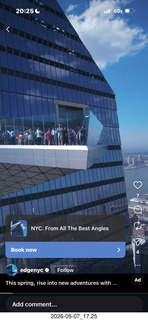 294 a2v. Facebook picture of NYC Edge