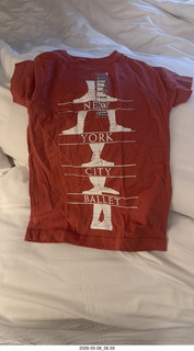 2 a2v. New York City Ballet - small shirt for my godson