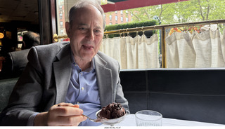 6 a2v. New York City - lunch at Fiorello's - Walter Greenblatt