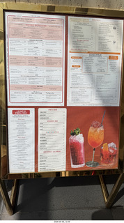 9 a2v. New York City - lunch at Fiorello's menu