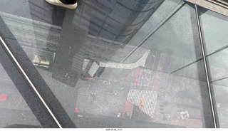 27 a2v. New York City - One Times Square glass floor