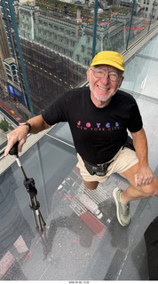 31 a2v. New York City - One Times Square glass floor + Adam