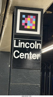 73 a2v. New York City - subway station - Lincoln Center
