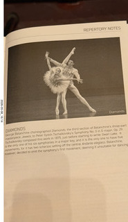 91 a2v. New York City Ballet program