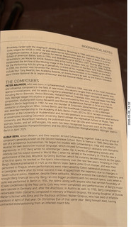 92 a2v. New York City Ballet program