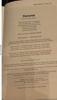 95 a2v. New York City Ballet program