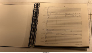 231 a2v. New York City Ballet - musical score