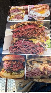 38 a2v. New York City - Carnegie Diner & Cafe menu