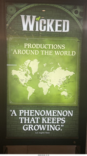 61 a2v. New York City - Wicked poster