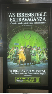 62 a2v. New York City - Wicked poster