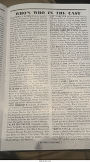 78 a2v. New York City - Wicked program