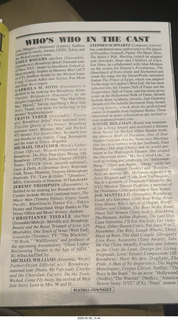 80 a2v. New York City - Wicked program