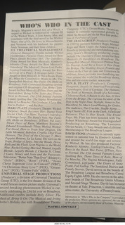 85 a2v. New York City - Wicked program