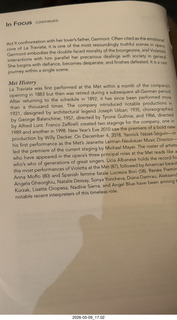 139 a2v. New York City Opera - La Traviata program
