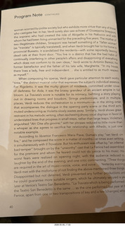 141 a2v. New York City Opera - La Traviata program