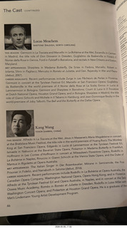 145 a2v. New York City Opera - La Traviata program