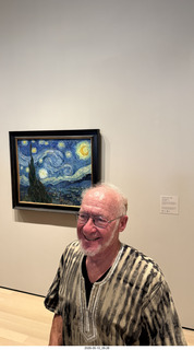 109 a2v. New York City - MoMA - Van Gogh - Starry Night + Adam