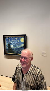 110 a2v. New York City - MoMA - Van Gogh - Starry Night + Adam