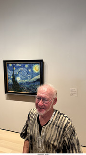 111 a2v. New York City - MoMA - Van Gogh - Starry Night + Adam