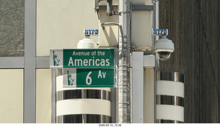 163 a2v. New York City - 6 av = Avenue of the Americas