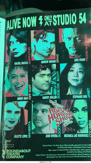 197 a2v. New York City - Rocky Horror Show program