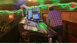 227 a2v. New York City - Rocky Horror Show - sound board