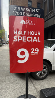 246 a2v. New York City - expensive parking