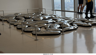 288 a2v. New York City - Summit, One Vanderbilt - blobs sculpture